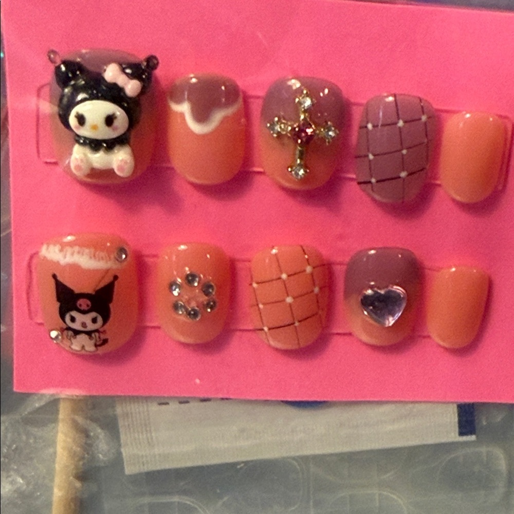 My Little Kitty Cute Character Nail Art Set - Picture 3 of 3